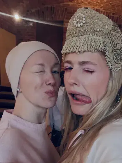 Софья Эрнст собрала друзей и детей на свой пасхальный день рождения