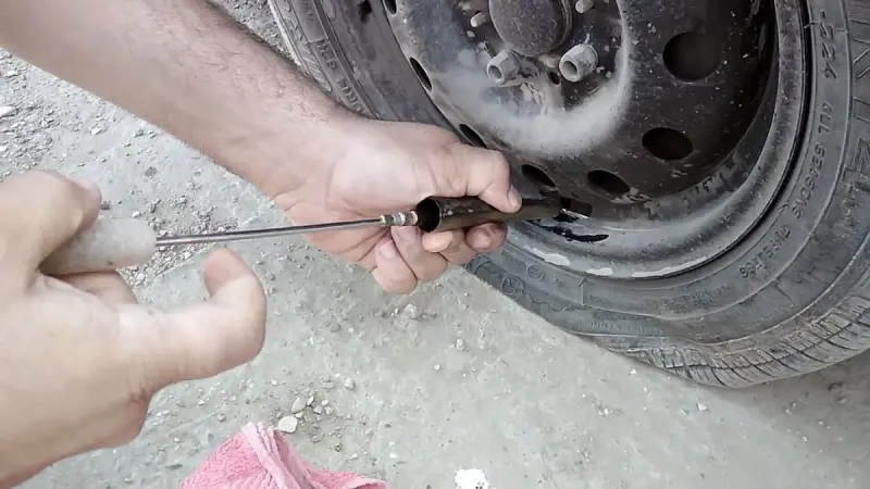 Быстрая замена вентиля на колесе без снятия шины