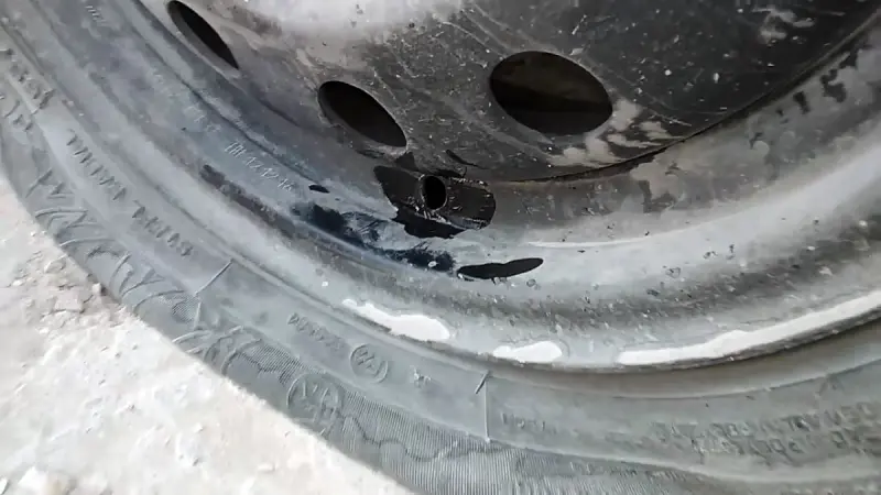 Быстрая замена вентиля на колесе без снятия шины