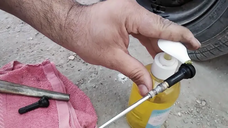 Быстрая замена вентиля на колесе без снятия шины