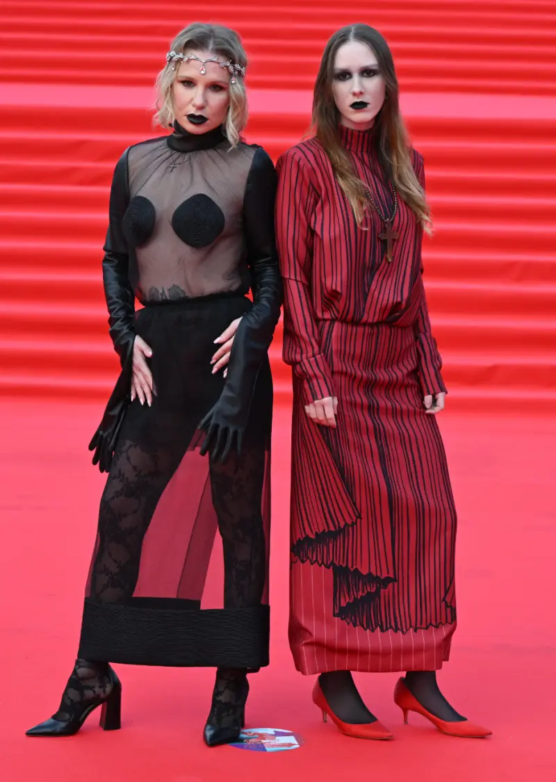 Готический выход: Гай Германика и дочь Октавия на открытии ММКФ