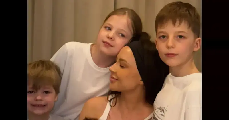 Лерчек в парике с детьми: новые трогательные фото от возлюбленного