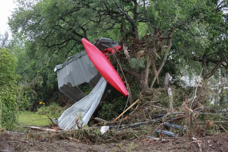 Буйство стихии: как выглядело разрушительное наводнение в Техасе