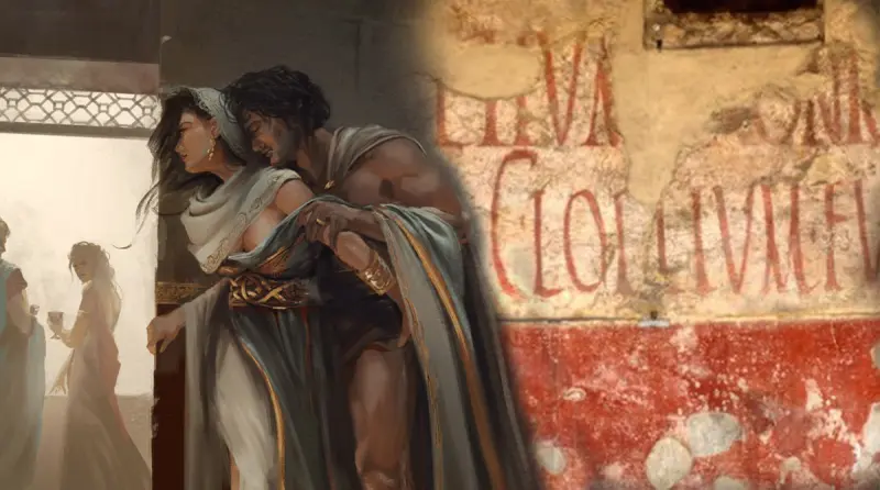 Помпеи без пафоса: что писали клиенты в лупанарии, пока их не накрыл пепел Везувия