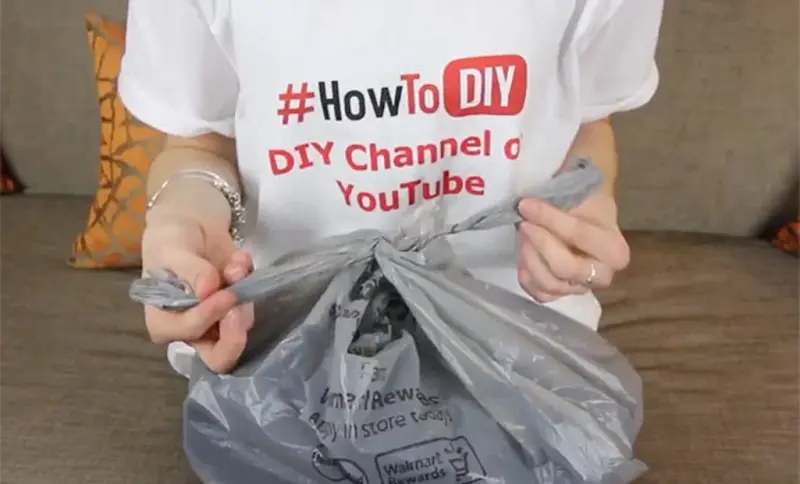 Гениальный трюк: как за секунды развязать любой тугой узел на пакете