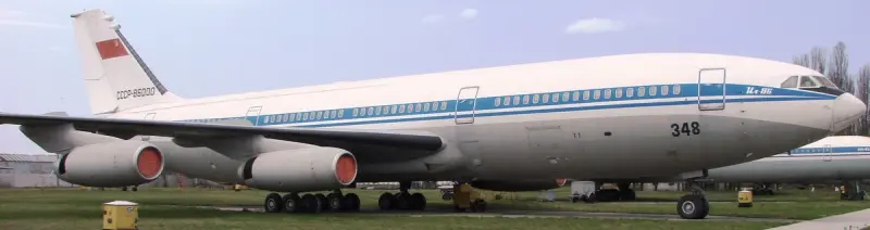 Ил-86 в полете