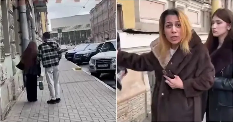 Смелая прохожая вступилась за женщину в уличном конфликте в Петербурге