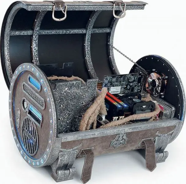 45 кастомных корпусов ПК: Когда системный блок превращается в арт-объект