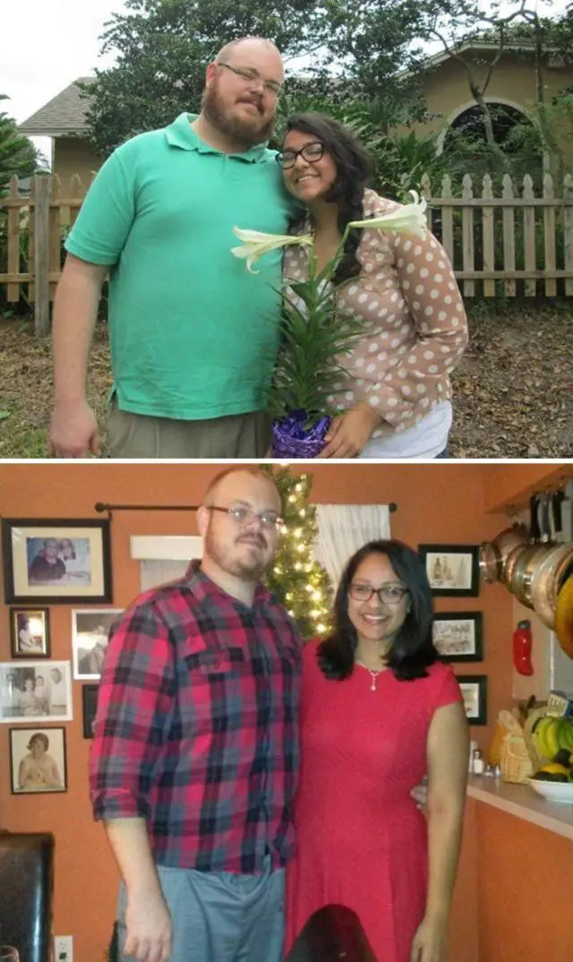 51 невероятное преображение пар, которые вместе бросили вызов лишнему весу