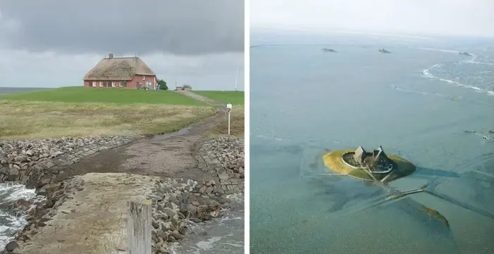 Халлигены: Таинственные острова, которые тонут и появляются в Северном море