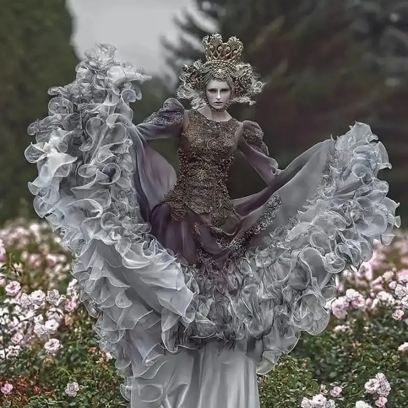 Тёмная сказка в ткани: готические шедевры польской художницы