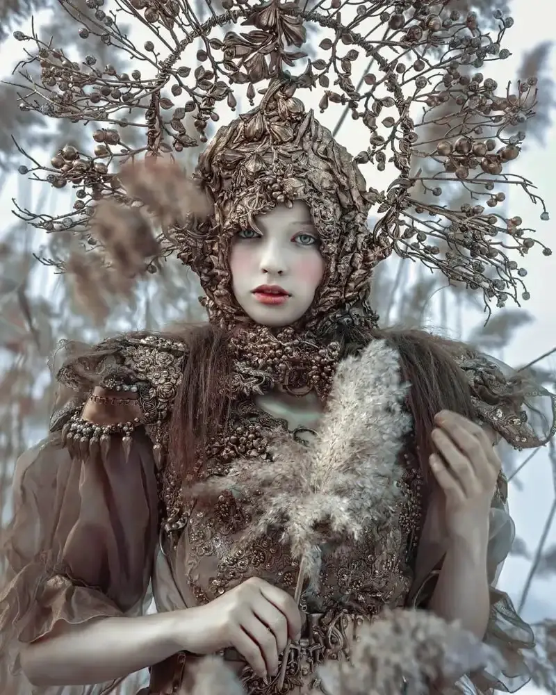 Тёмная сказка в ткани: готические шедевры польской художницы