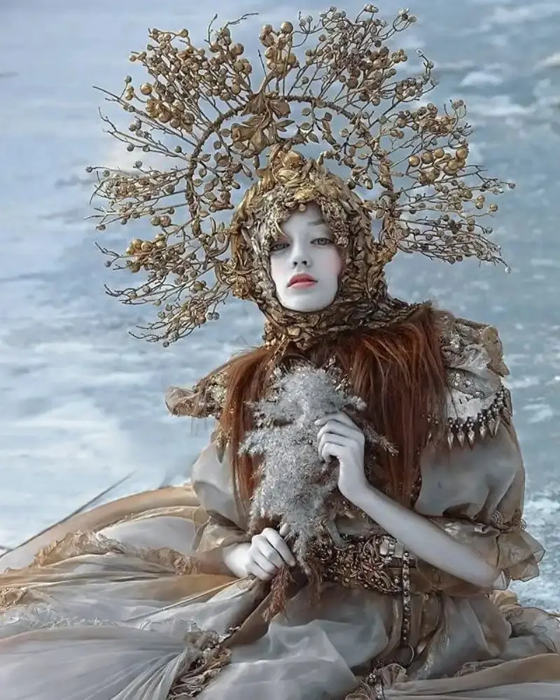 Тёмная сказка в ткани: готические шедевры польской художницы