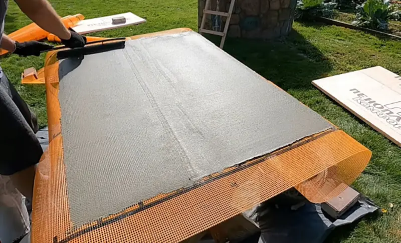 Делаем дорожку на даче из пеноплекса: быстро, дешево и без грязи