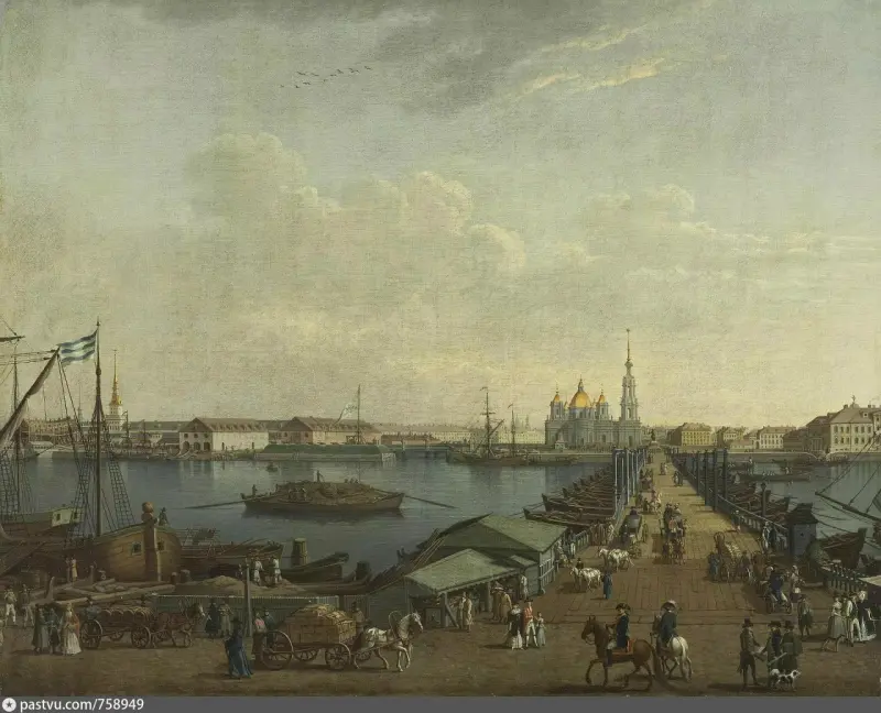Северная столица в красках: уникальная подборка картин Петербурга от 18 века до наших дней Санкт-Петербург, живопись, картины, акварель, гравюра, история, архитектура, Петербург в картинах художников, подборка