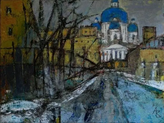 Северная столица в красках: уникальная подборка картин Петербурга от 18 века до наших дней Санкт-Петербург, живопись, картины, акварель, гравюра, история, архитектура, Петербург в картинах художников, подборка