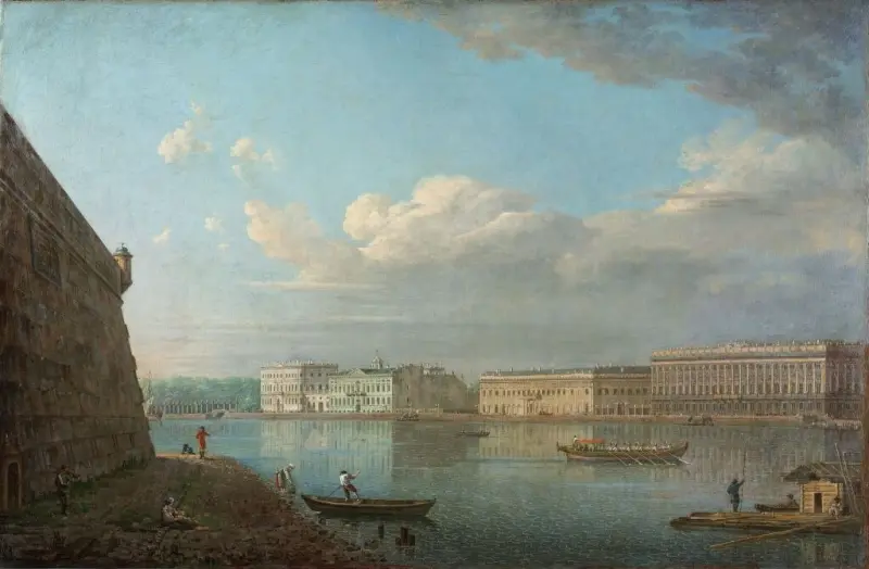 Северная столица в красках: уникальная подборка картин Петербурга от 18 века до наших дней Санкт-Петербург, живопись, картины, акварель, гравюра, история, архитектура, Петербург в картинах художников, подборка