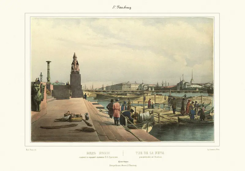 Северная столица в красках: уникальная подборка картин Петербурга от 18 века до наших дней Санкт-Петербург, живопись, картины, акварель, гравюра, история, архитектура, Петербург в картинах художников, подборка