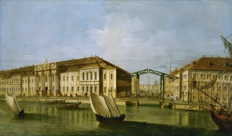 Северная столица в красках: уникальная подборка картин Петербурга от 18 века до наших дней Санкт-Петербург, живопись, картины, акварель, гравюра, история, архитектура, Петербург в картинах художников, подборка