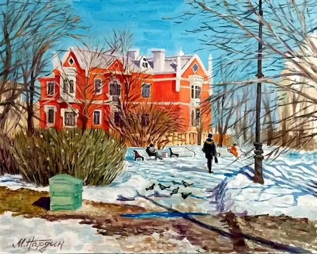 Северная столица в красках: уникальная подборка картин Петербурга от 18 века до наших дней Санкт-Петербург, живопись, картины, акварель, гравюра, история, архитектура, Петербург в картинах художников, подборка