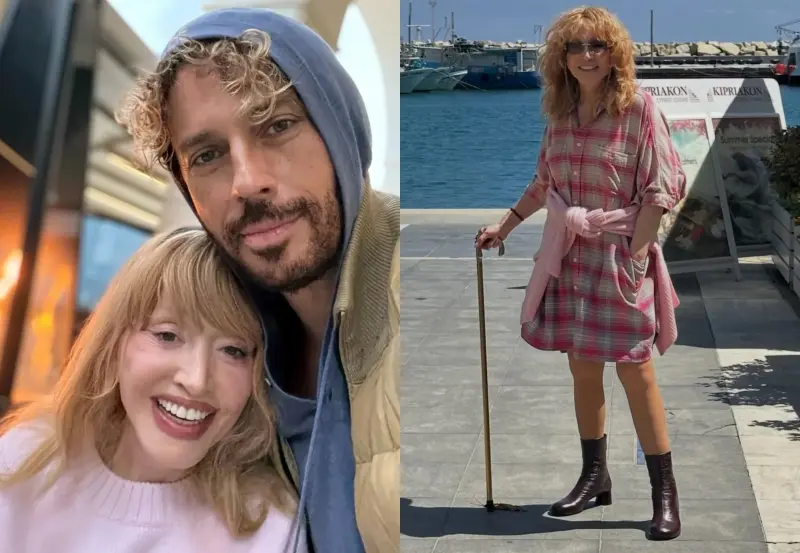 В розовом мини и с тростью: новый кадр Аллы Пугачёвой от Максима Галкина