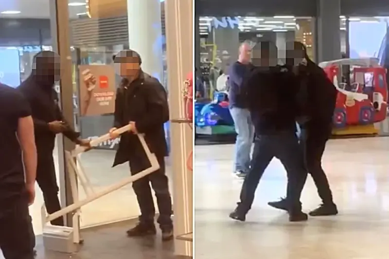 Не смог уйти: вор разбил сканеры и подрался с охраной в магазине