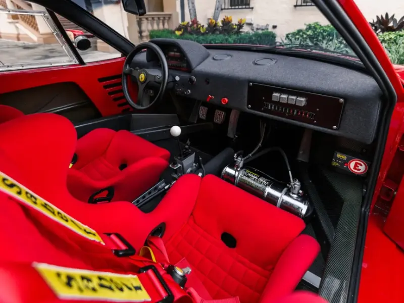 760 сил и тонна веса: почему этот F40 LM стоит как особняк Ferrari, F40, LM, аукцион, суперкар, Микелотто, гонки, рекорд