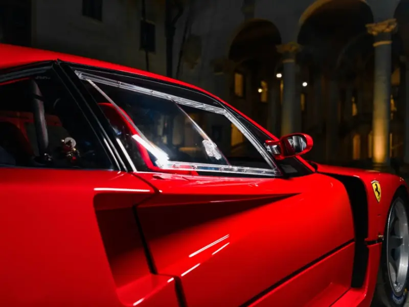 760 сил и тонна веса: почему этот F40 LM стоит как особняк Ferrari, F40, LM, аукцион, суперкар, Микелотто, гонки, рекорд