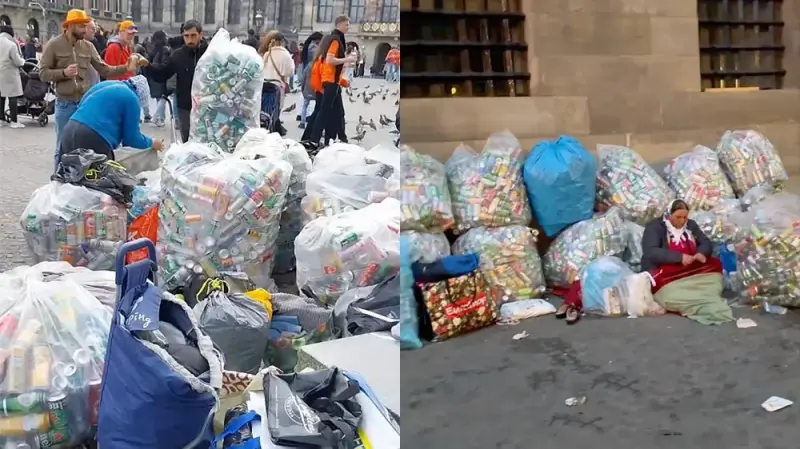 День короля в Нидерландах: жители зарабатывают на пустых банках