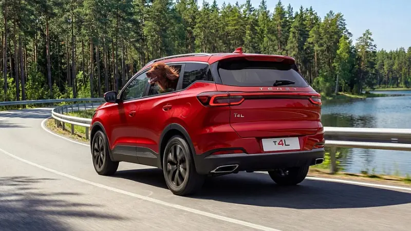 Новый Tenet T4L: длиннее, просторнее и с новым дизайном кормы Tenet T4L, АГР, Калуга, кроссовер, Chery, новый автомобиль, длиннобазный