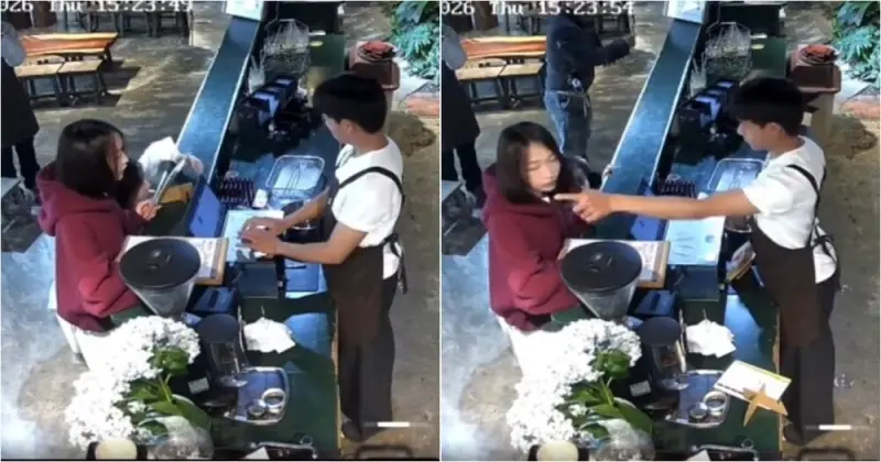 Сотрудник показал матери, как правильно реагировать на капризы ребенка ребенок, кафе, сотрудник, реакция, воспитание, границы