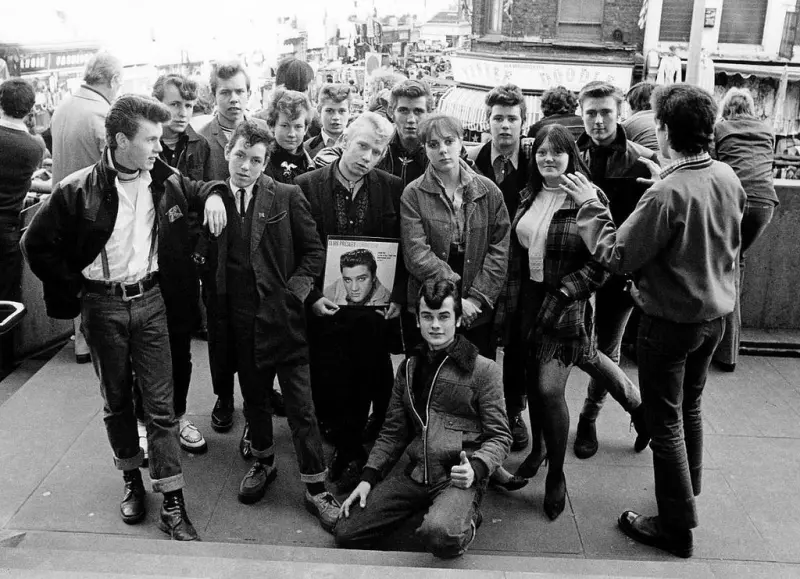 Тедди-бои и Тедди-герл: забытая субкультура 50-х тедди-бои, тедди-герл, субкультура, 50-е, великобритания, мода, стиляги, история, ретро, фото