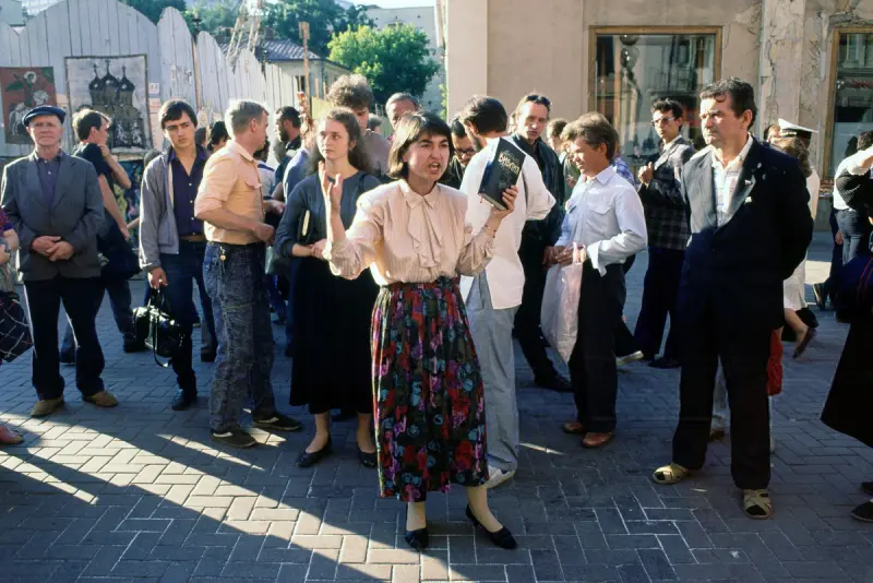 Табачные бунты, война в Тбилиси и Чумак: прощальная прогулка по смертельно раненому СССР ссср, 1991 год, беловежские соглашения, ельцин, табачные бунты, тбилисская война, чумак, история, архивные фото