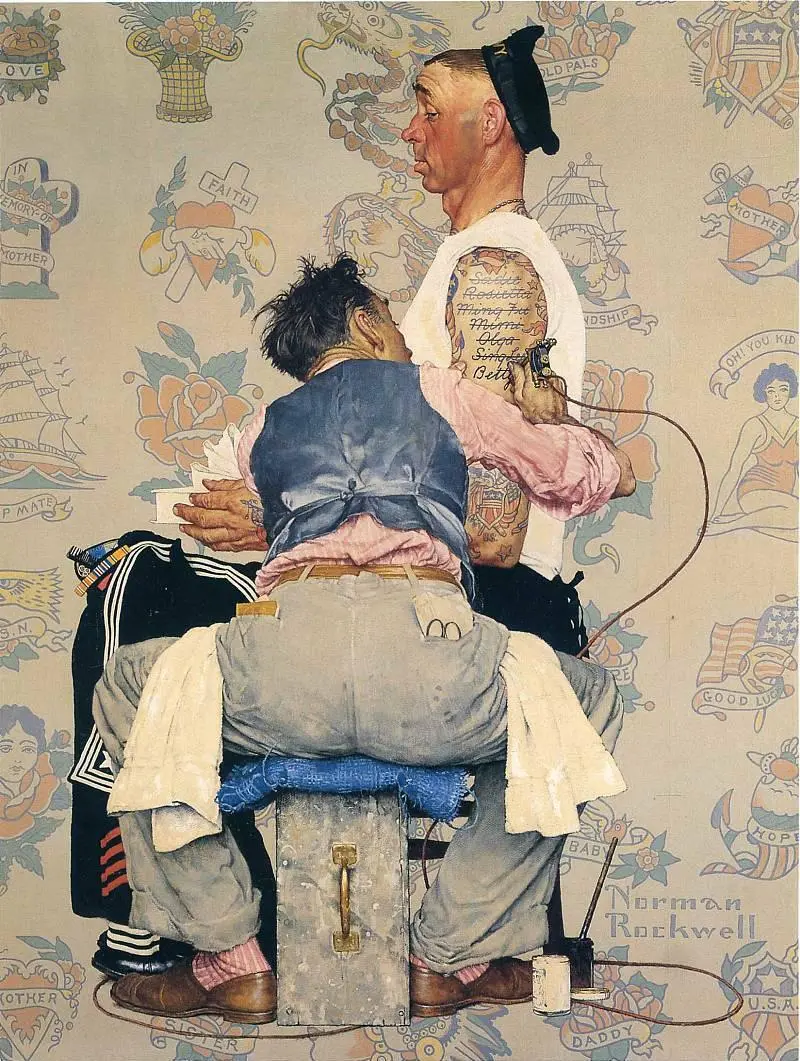 Ирония судьбы: как картина «Татуировщик» стала культовой