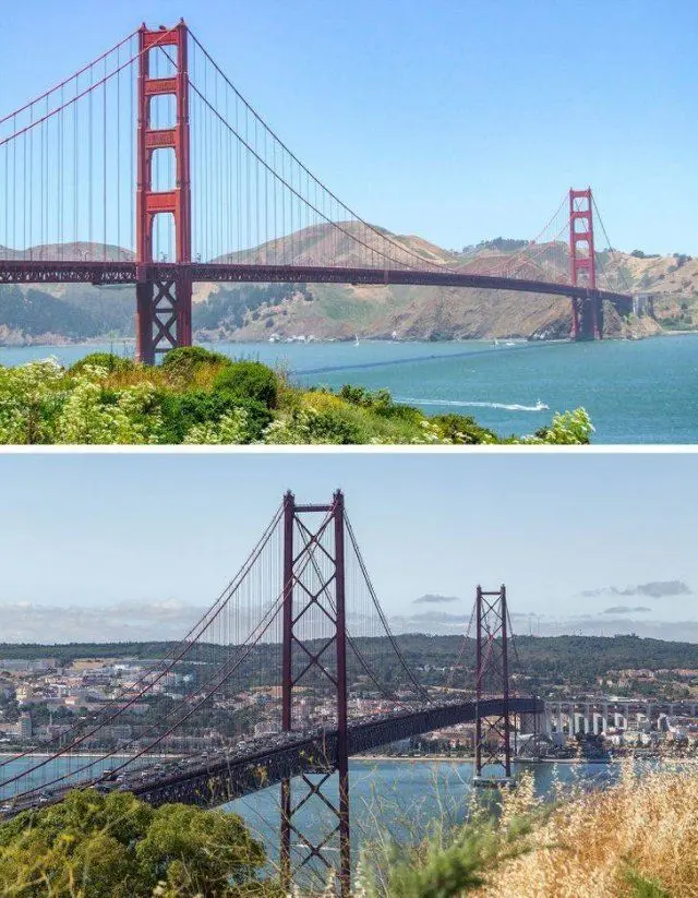 Тайные клоны планеты: 20 мест, где можно увидеть «Золотые Ворота» и «Биг-Бен» за копейки архитектура, близнецы достопримечательностей, копии зданий, туризм, мосты, башни, памятники