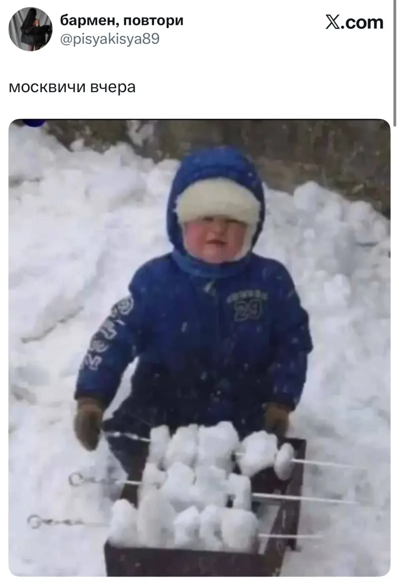 Зима не сдается: убойные мемы про апрельский снегопад в Москве снег, апрель, мемы, москвичи, приколы, зима, весна, юмор