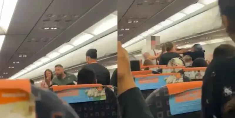 Плевок в лицо и вынужденная посадка: как пьяная пассажирка сорвала рейс в Турцию дебош, самолет, драка, пьяные пассажиры, экстренная посадка, Гатвик, Приштина, Анталия, происшествие
