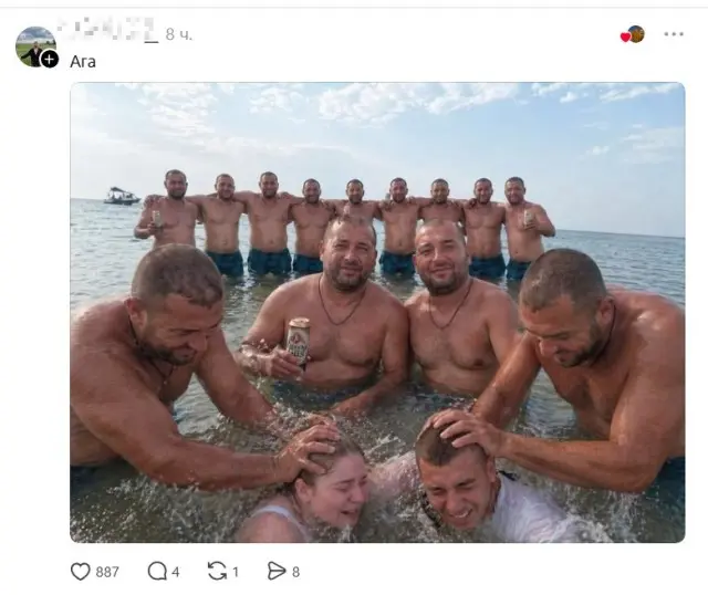 Убрал лишнего: как фотошоперы превратили пляжное фото в цирк фотошоп, смешные картинки, испорченный отпуск, мужик с пивом, пляж, приколы