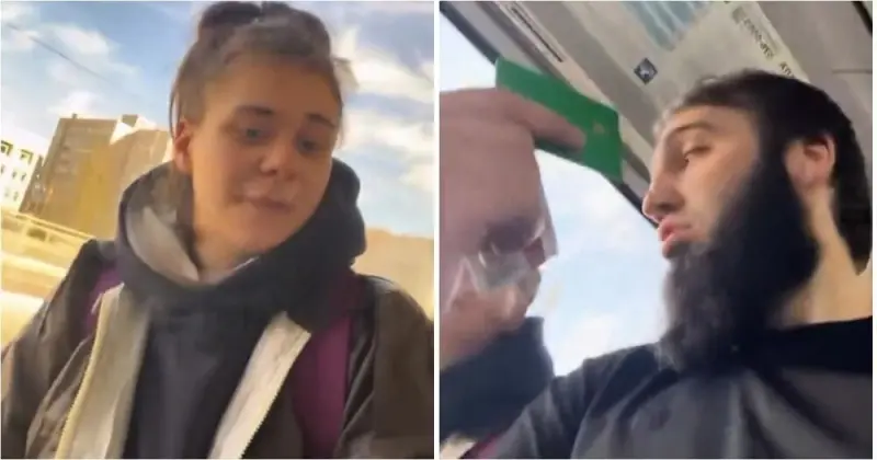 «Не надо мне помогать»: в питерском автобусе разгорелся скандал из-за наличных денег