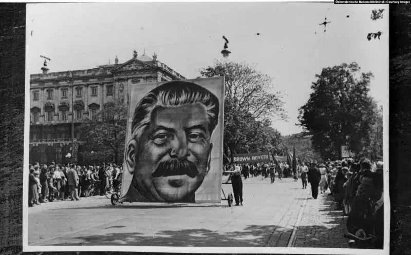 Советские войска в Вене: история в фотографиях Советская армия, Вена, история, фото, оккупация, 1945, Австрия