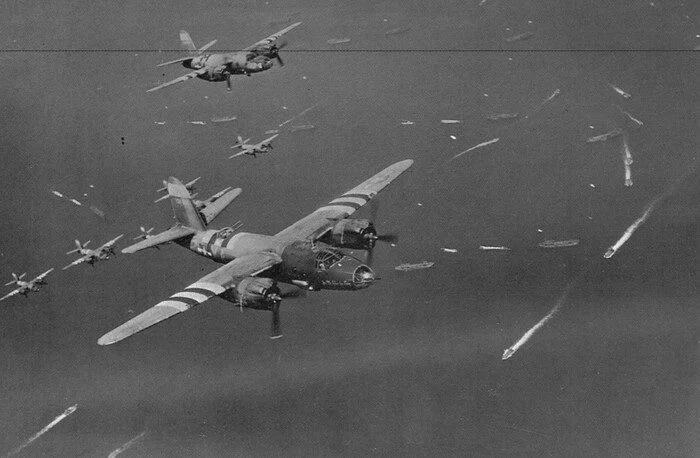 Неубиваемый B-26: история самого живучего бомбардировщика Второй мировой B-26, бомбардировщик, Вторая мировая, авиация, живучесть, броня, история, самолет