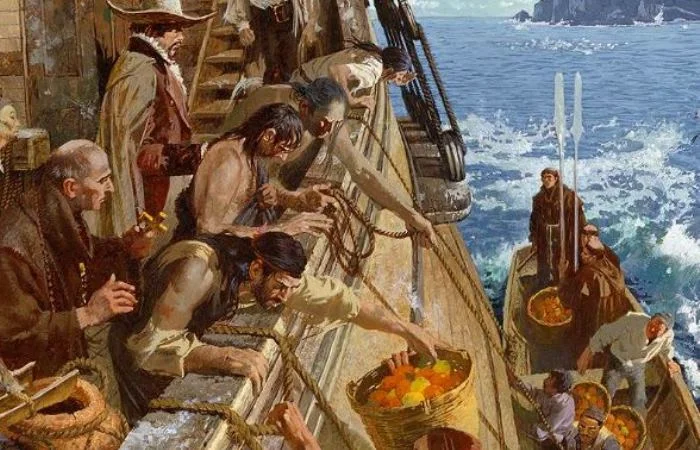 Черная чума морей: как человечество одолело цингу цинга, моряки, история, витамин С, Джеймс Линд, лимоны, апельсины, флот, болезни, медицина