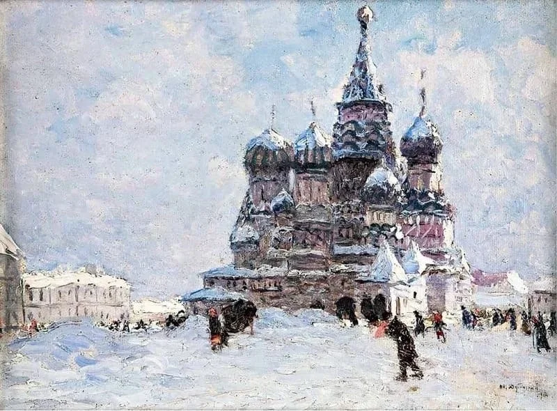 Москва, какой вы её не видели: подборка картин от классики до современности Москва, живопись, художники, городской пейзаж, история, искусство, ностальгия