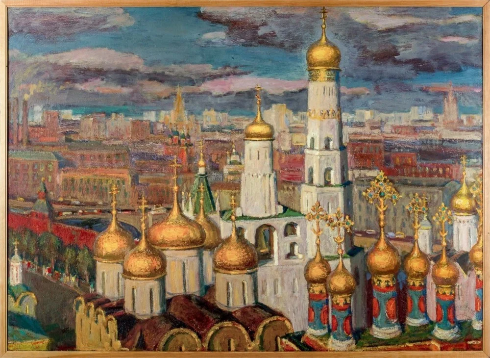 Москва, какой вы её не видели: подборка картин от классики до современности Москва, живопись, художники, городской пейзаж, история, искусство, ностальгия