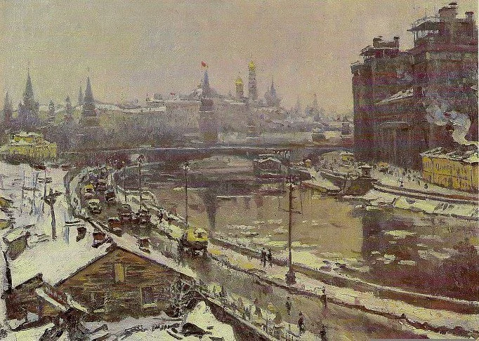 Москва, какой вы её не видели: подборка картин от классики до современности Москва, живопись, художники, городской пейзаж, история, искусство, ностальгия