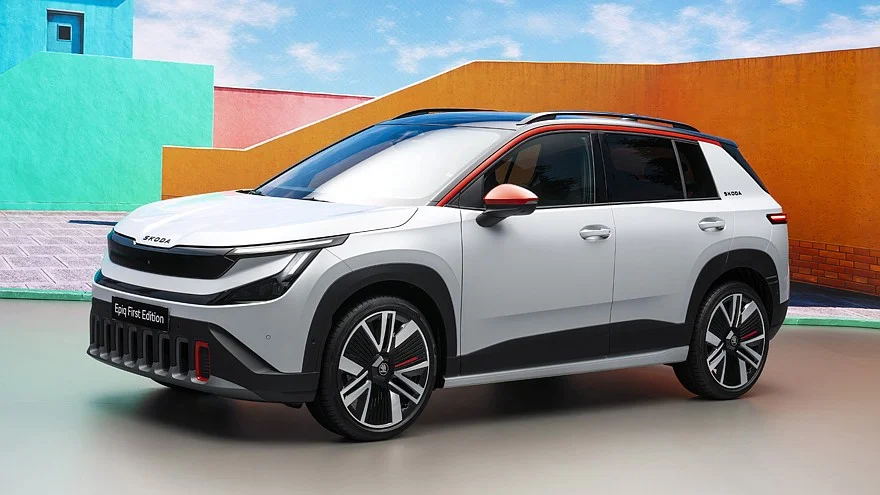 Skoda Epiq: всё о новом компактном электрическом паркетнике Skoda, Epiq, электромобиль, кроссовер, новинка, MEB+, цены, характеристики, First Edition
