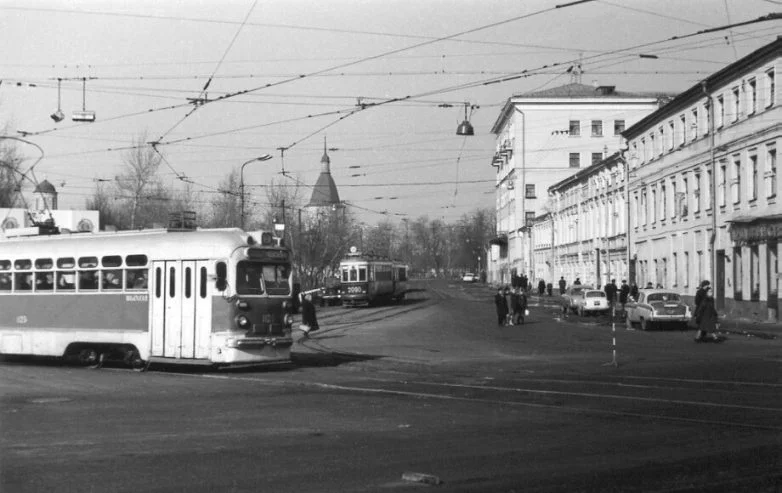 Путешествие во времени: Москва 60 лет назад и сейчас Москва, история, ретро, фото, сравнение, 1960, город, улицы