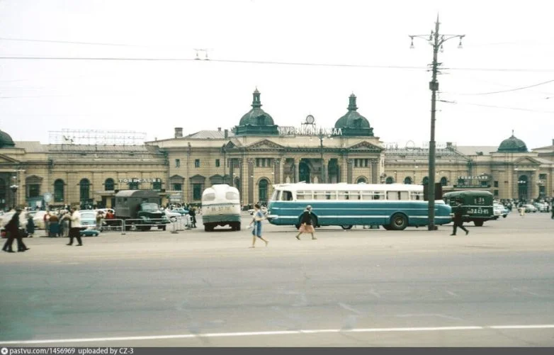 Путешествие во времени: Москва 60 лет назад и сейчас Москва, история, ретро, фото, сравнение, 1960, город, улицы