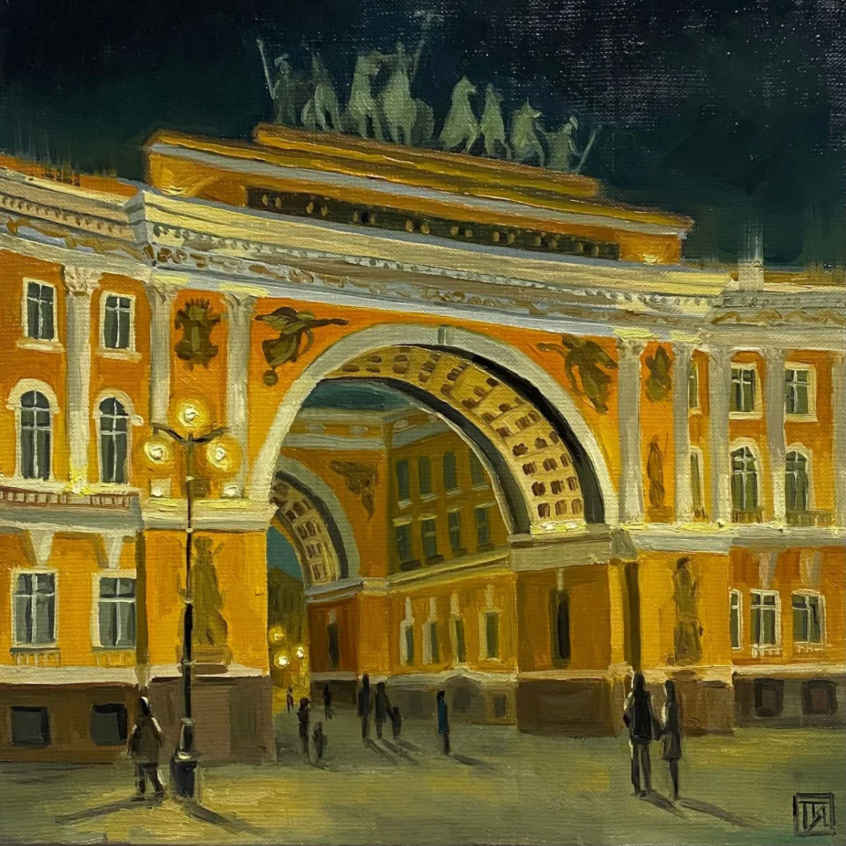 Рисованный Петербург: подборка картин от классики до современности живопись, Петербург, художники, пейзажи, искусство, подборка