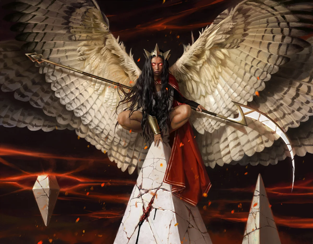 Тёмная магия в цифровых иллюстрациях Мартины Фачковой Мартина Фачкова, цифровой арт, фэнтези, иллюстрации, ведьмак, темное фэнтези, художница, магия, драма